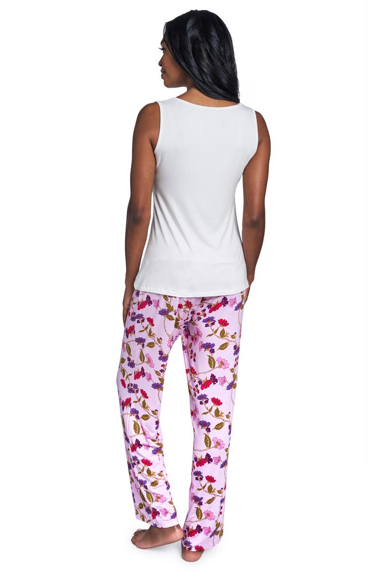 Analise During & After 5-Piece Maternity/Nursing Sleep Set, Alternate, color, LAVENDER ROSE