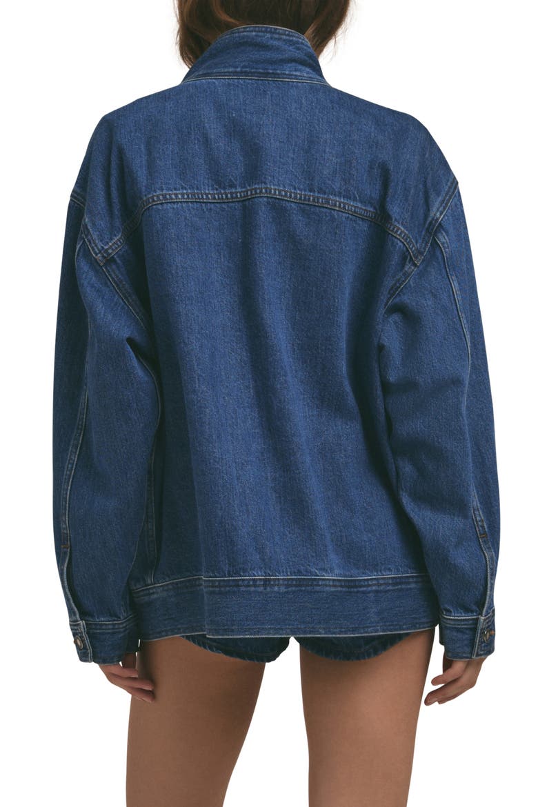 The Margot Denim Jacket, Alternate, color, LOS ANGELES