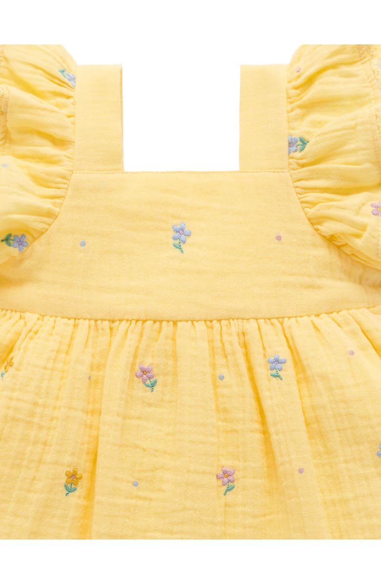 Purebaby Butterfly Dress, Alternate, color, Daisy Broderie