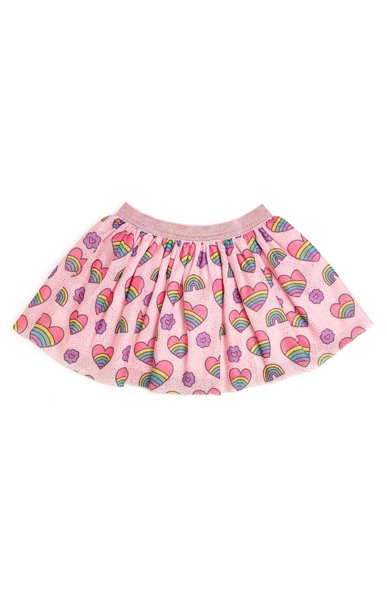 Sweet Wink Rainbow Heart Tutu, Main, color, 