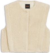 BOSS Orange Cosila Faux Shearling Vest