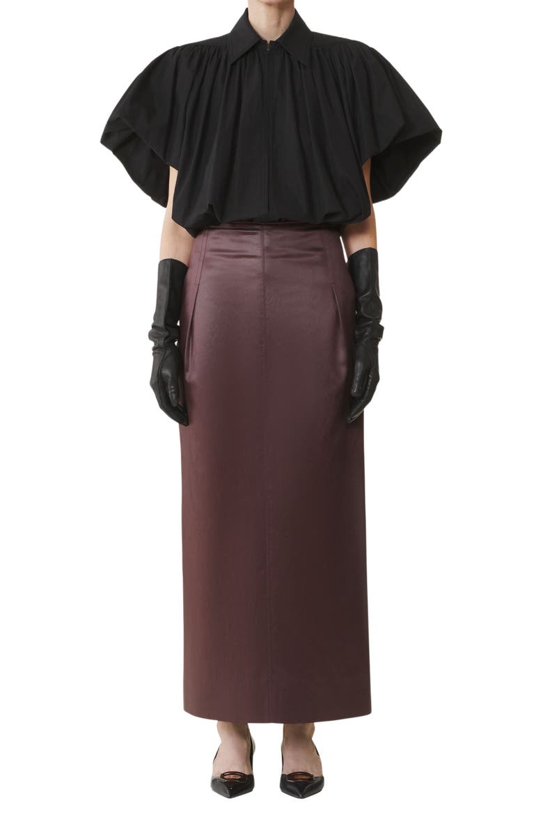 Lanvin Cotton Popelin Top, Alternate, color, 