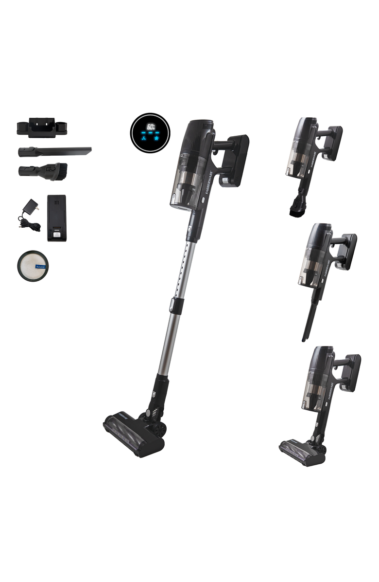 FARBERWARE Cordless Elite Stick Vacuum Cleaner, Main, color, Black