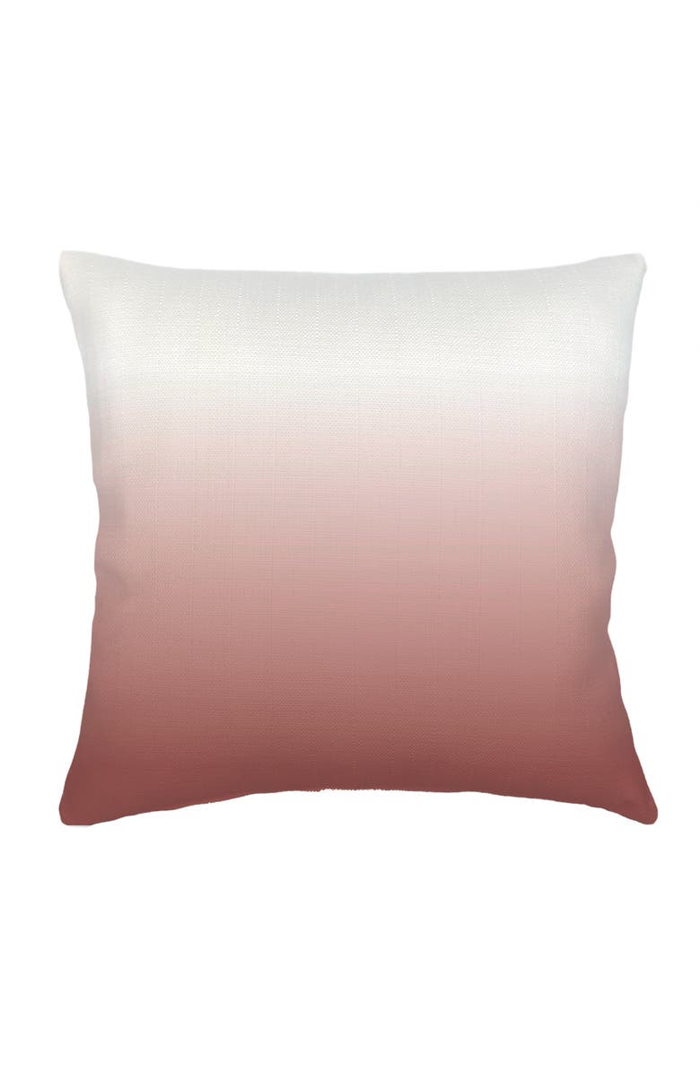 Anaya Ombre Linen Pillow with Down Alternative Insert, Main, color, 