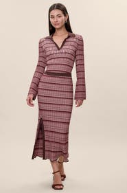 Rebecca Taylor Laine Sweater Skirt