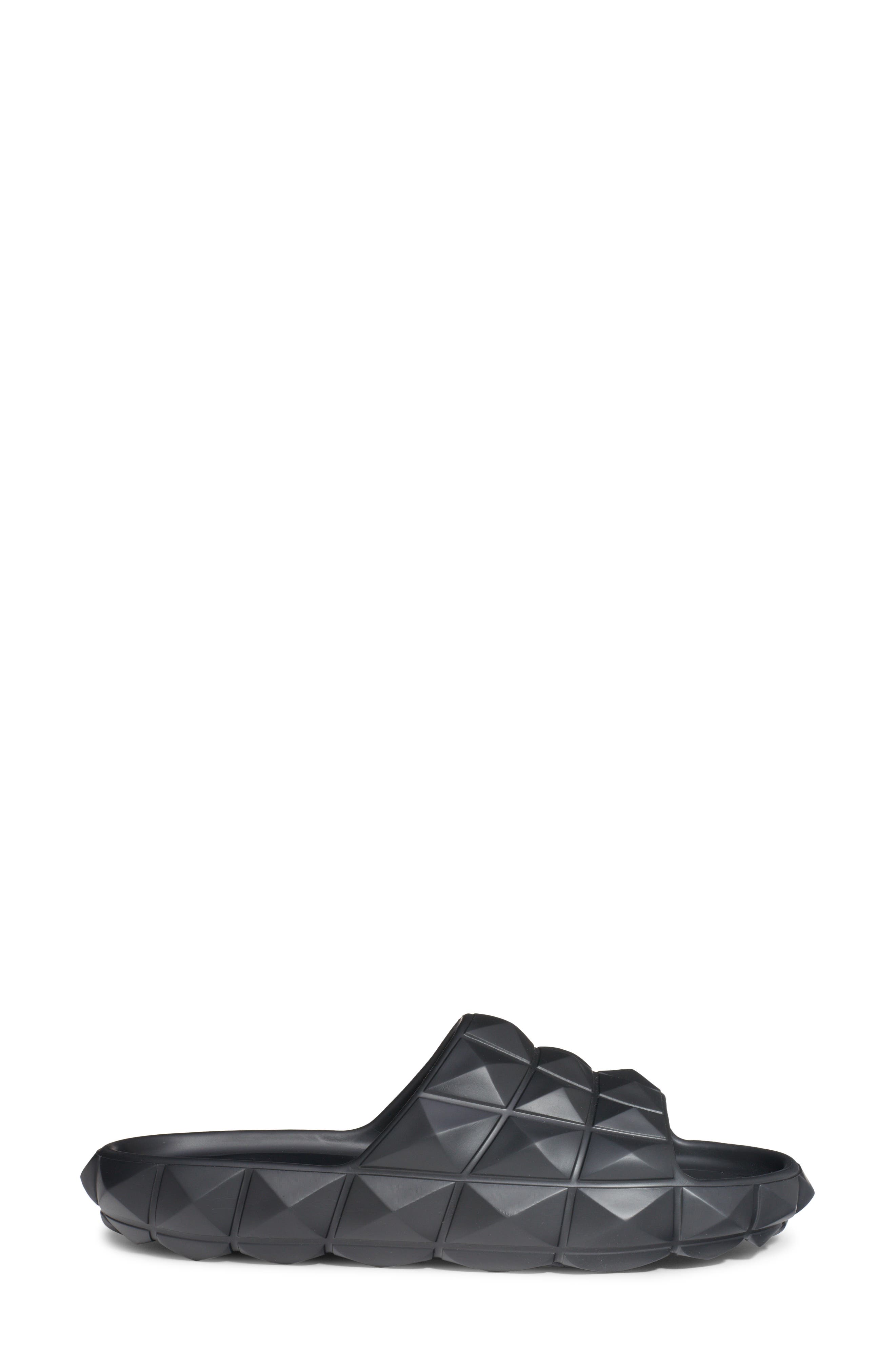 Valentino Garavani Roman Stud Turtle Slide Sandal, Alternate, color, 