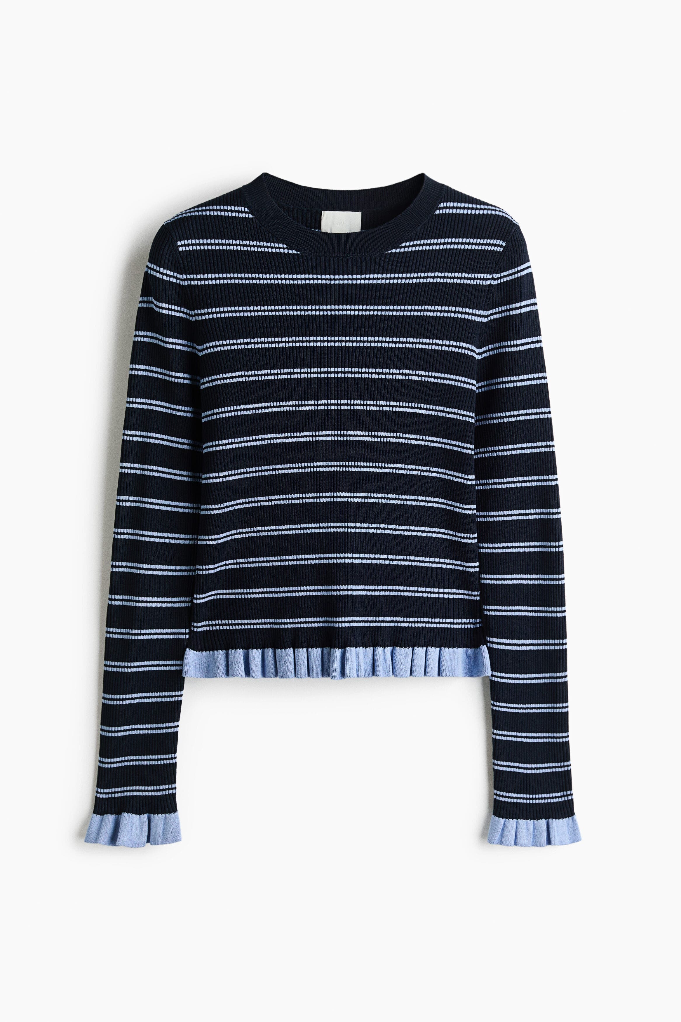selected Navy blue/striped