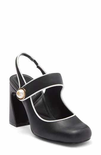KARL LAGERFELD PARIS Piermont Slingblack Pump
