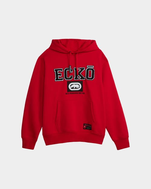 Ecko The Classic  Fleece Hoodie In Red