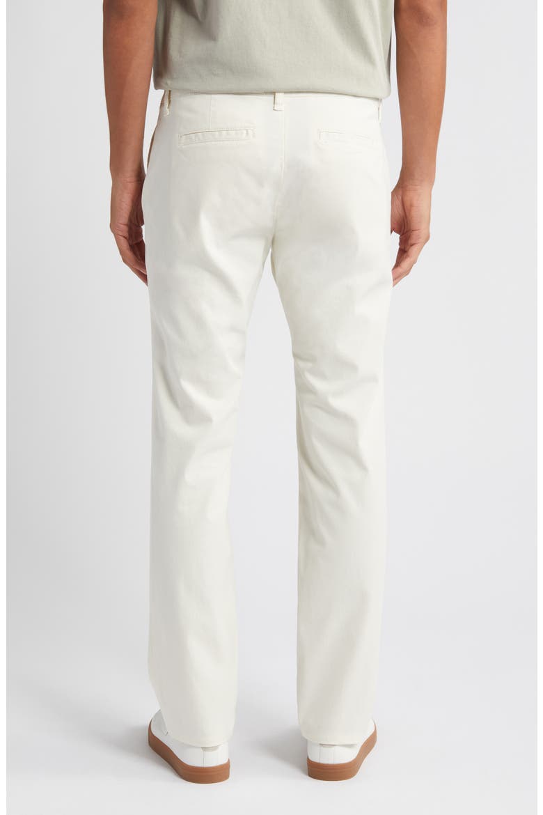 Slim Fit Stretch Cotton Chinos, Alternate, color, WHITE CANVAS