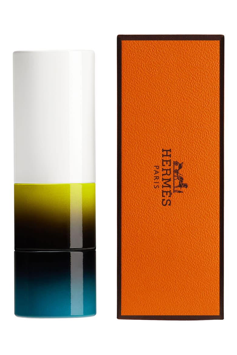 Rouge Hermès - Shiny Lipstick in 72 Rouge Bruni (Limited Edition), Alternate, color, 72 ROUGE BRUNI