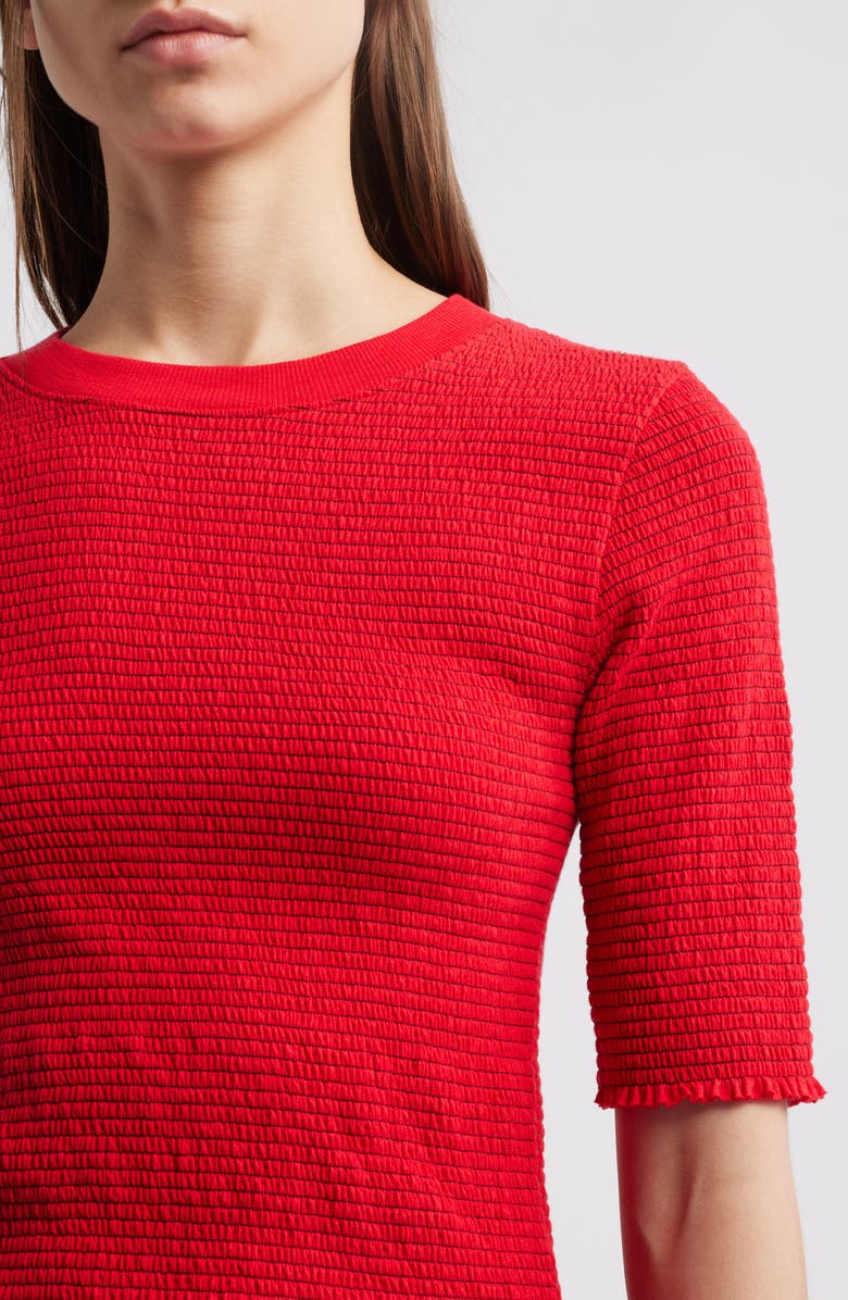 Nation LTD Beverly Smock Pima Cotton Top, Alternate, color, Red Shoes