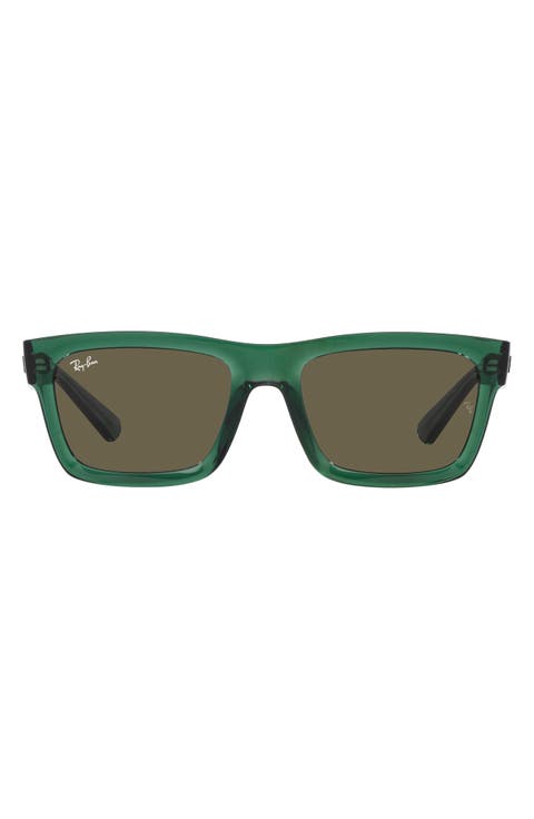 Warren 57mm Rectangular Sunglasses