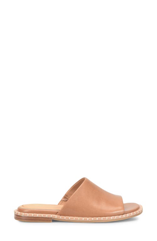 Söfft Noble Leather Sandal In Sand
