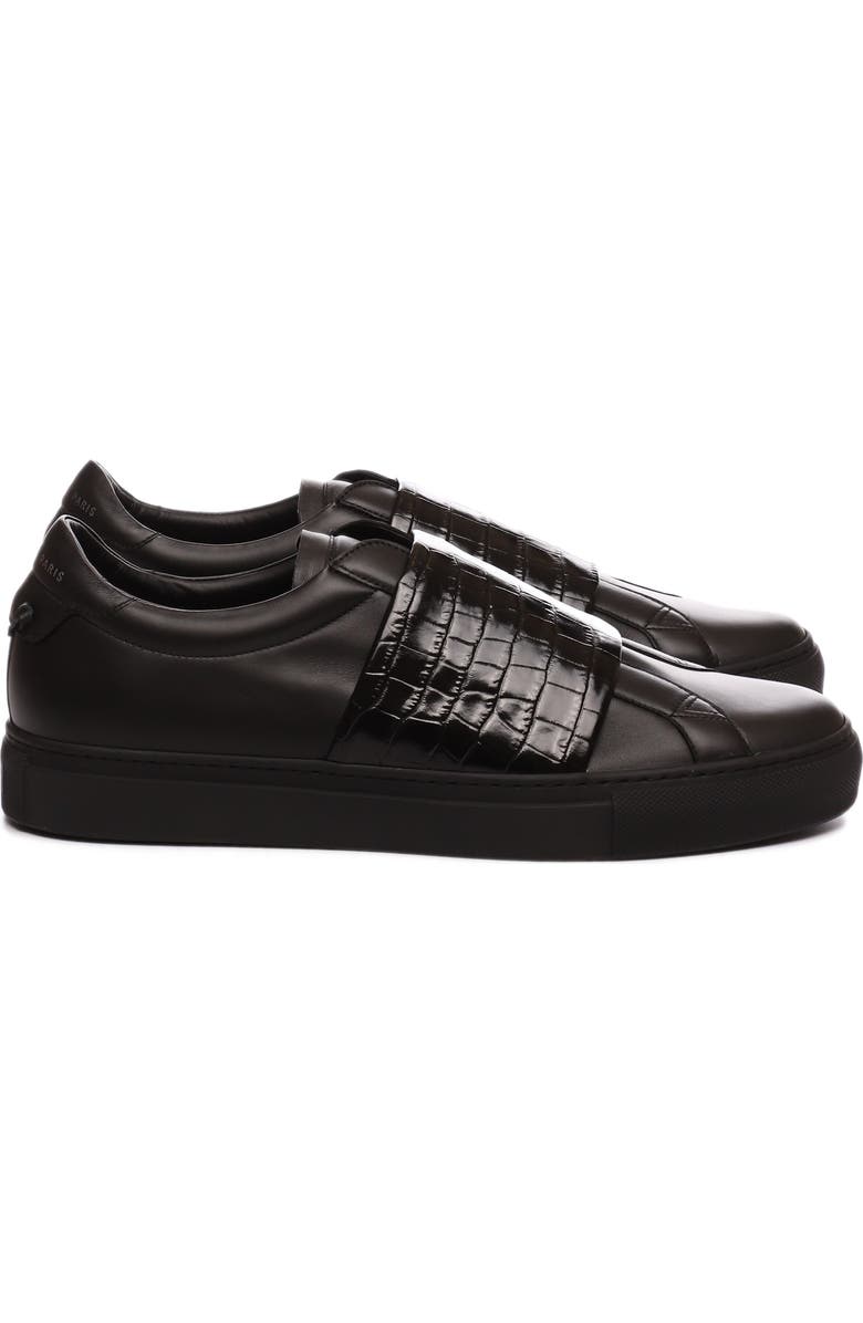 Givenchy Urban Street Croc Embossed Band Sneaker, Main, color,