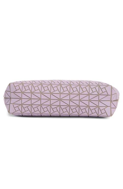 Patrizia Luca Box Pattern Clutch In Purple