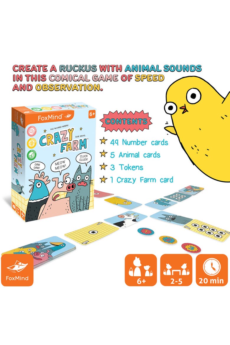 Farm, An Observation Card Party Game, Alternate, color, Multicolored
