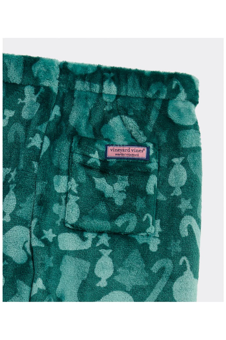 Kids' Print Fleece Sleep Pants, Alternate, color, CHRISTMAS ICONS
