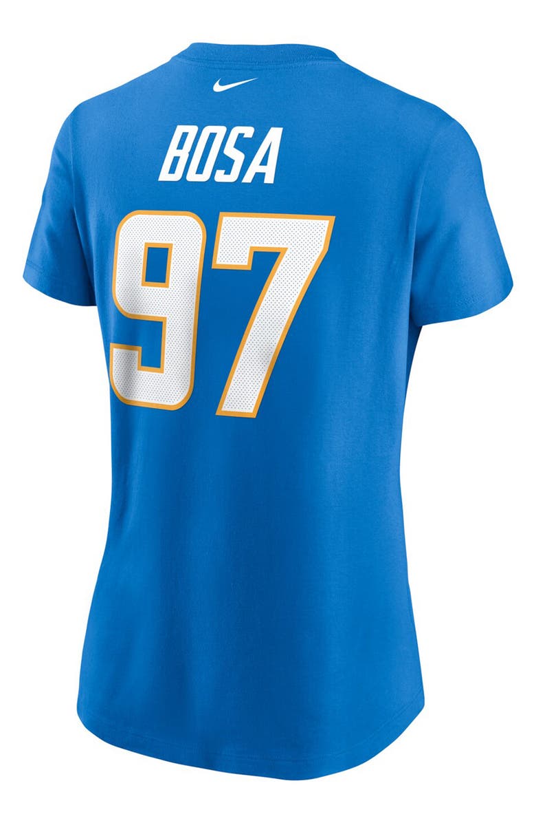 Nike Women's Nike Joey Bosa Powder Blue Los Angeles Chargers Name & Number T-Shirt, Alternate, color,