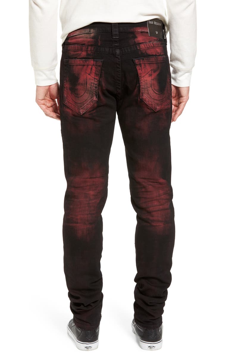 True Religion Brand Jeans Rocco Skinny Fit Jeans, Alternate, color, 