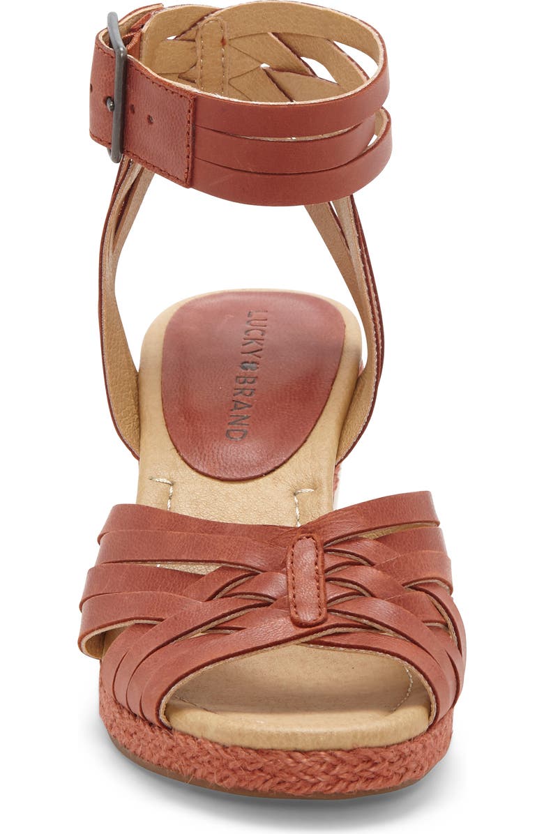 Lucky Brand Noxa Ankle Strap Sandal, Alternate, color,