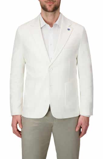 Report Collection Linen Blend Stretch Sport Coat