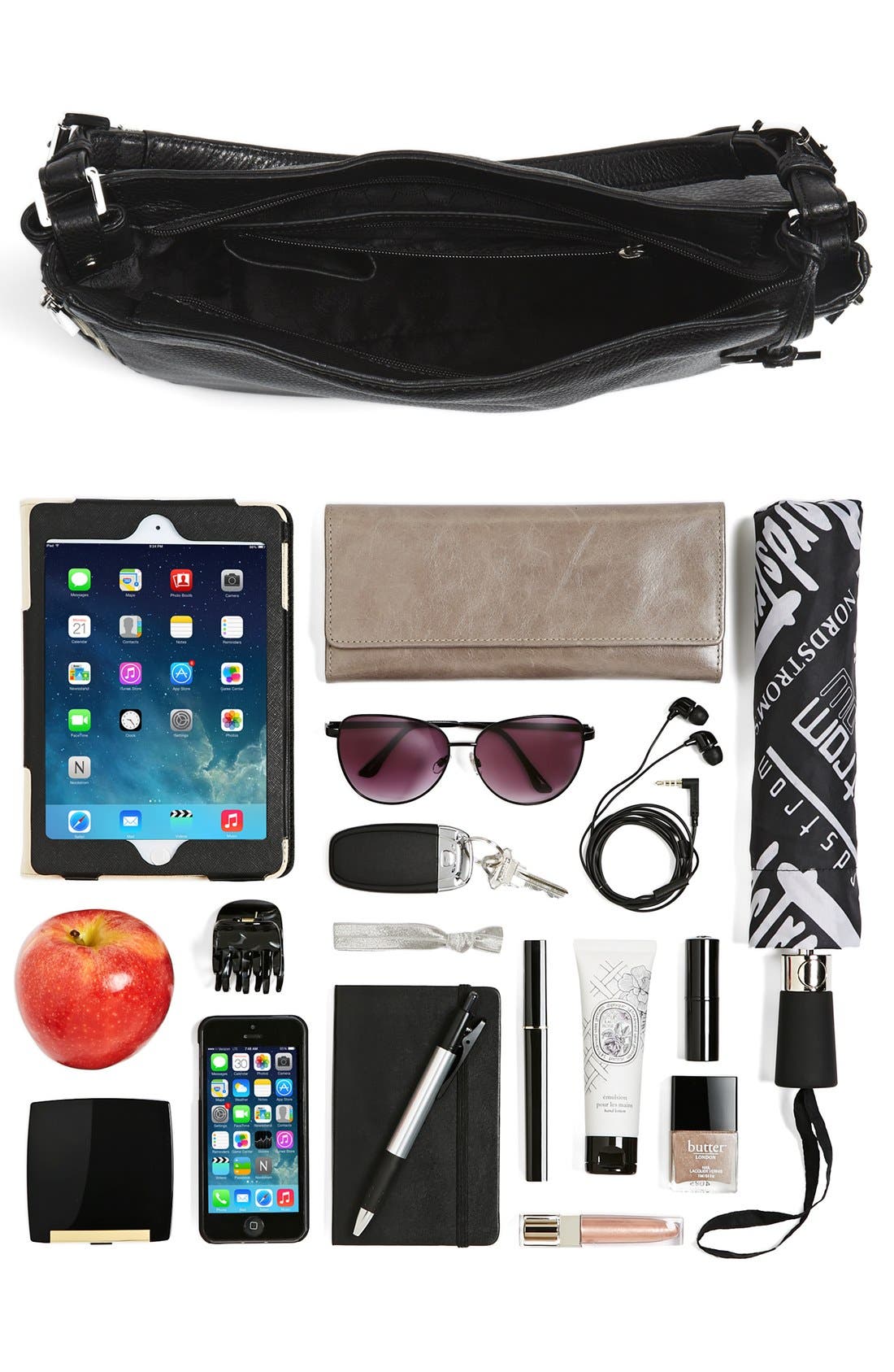 MICHAEL Michael Kors 'Large Essex' Shoulder Bag, Alternate, color, 