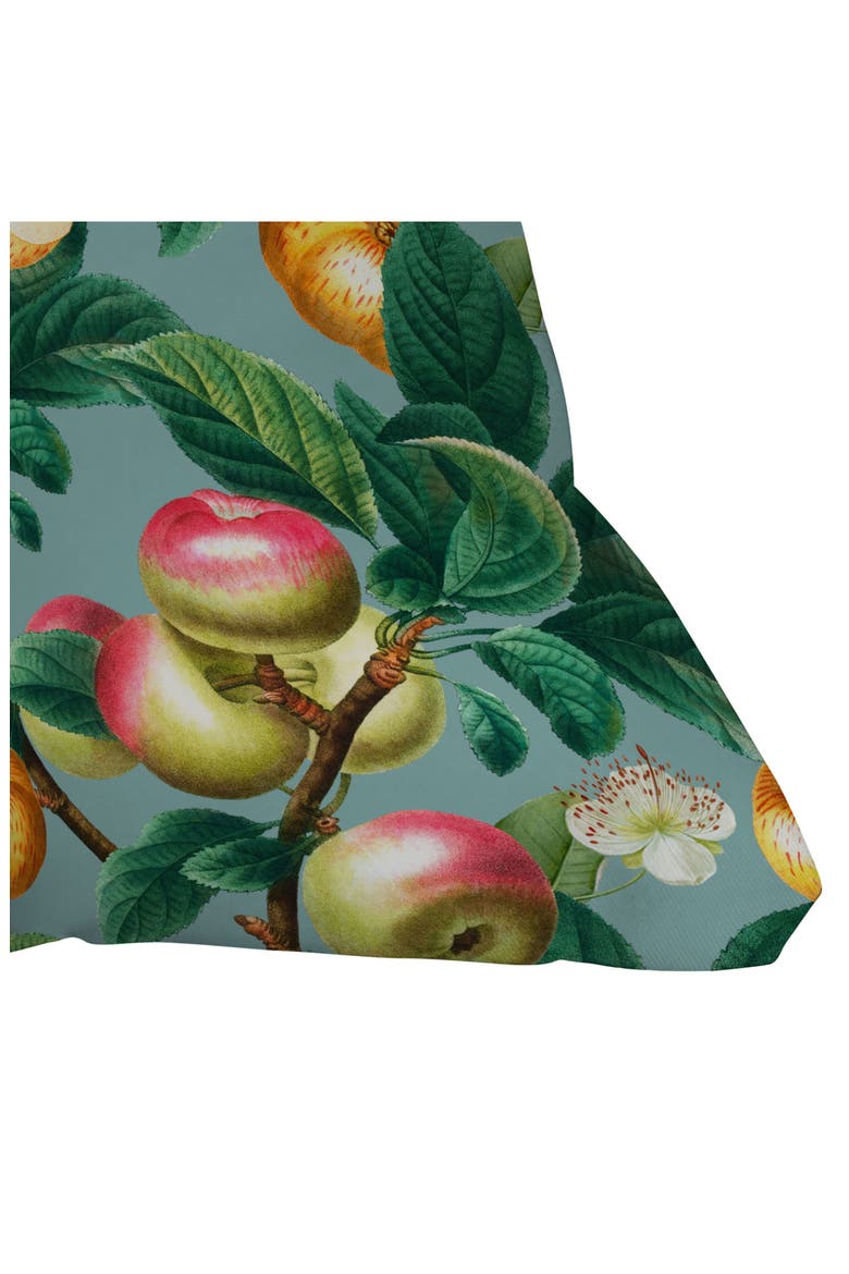 Spring & Summer Throw Pillow, Alternate, color, GREEN