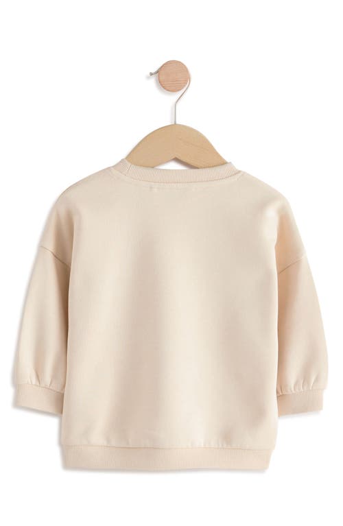 Next Kids' Halloween Pumpkin Graphic Sweatshirt In Neutral