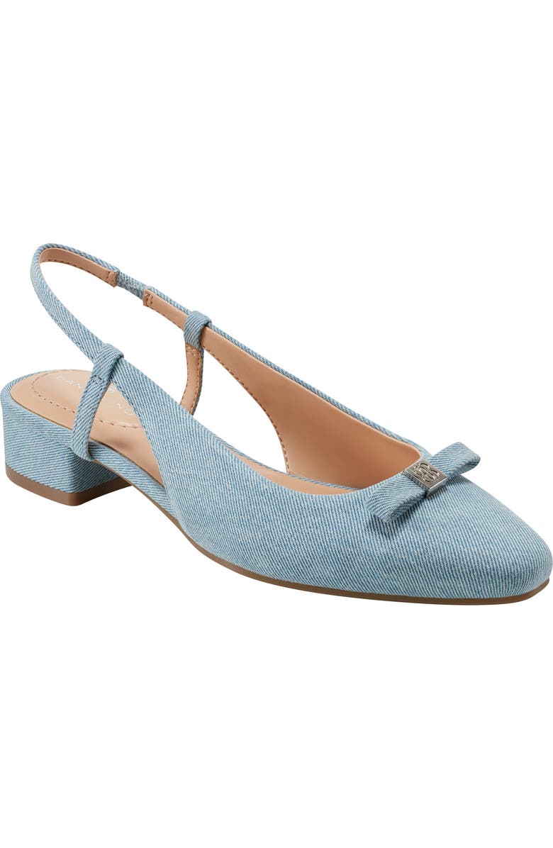 Bandolino Andies Slingback Pump, Main, color, Light Blue 450