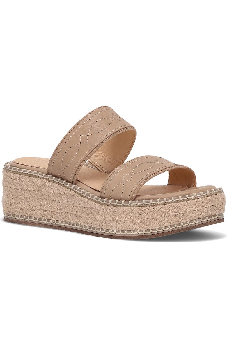 Frye Joy Platform Wedge Sandal, Main, color, Clay