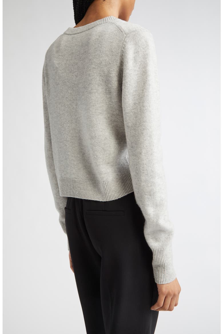 Wool & Cashmere Cardigan, Alternate, color, MED HEATHER GREY