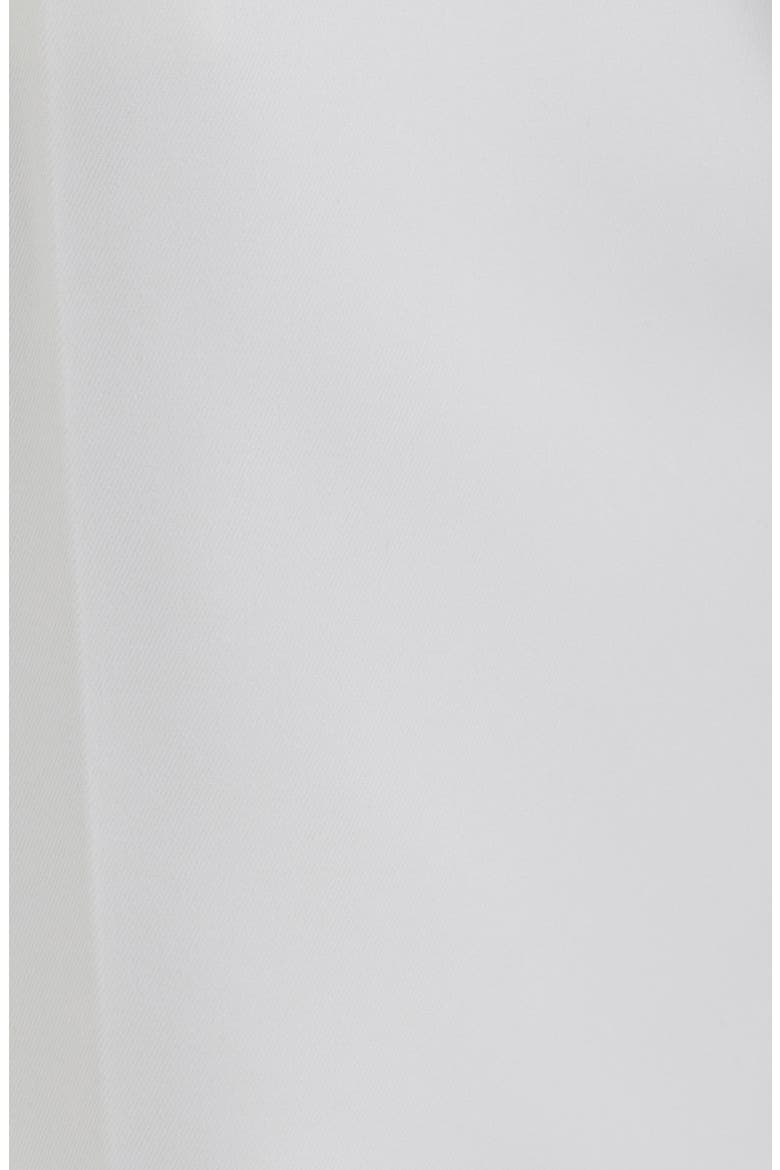 Pleated Twill Pants, Alternate, color, WHITE
