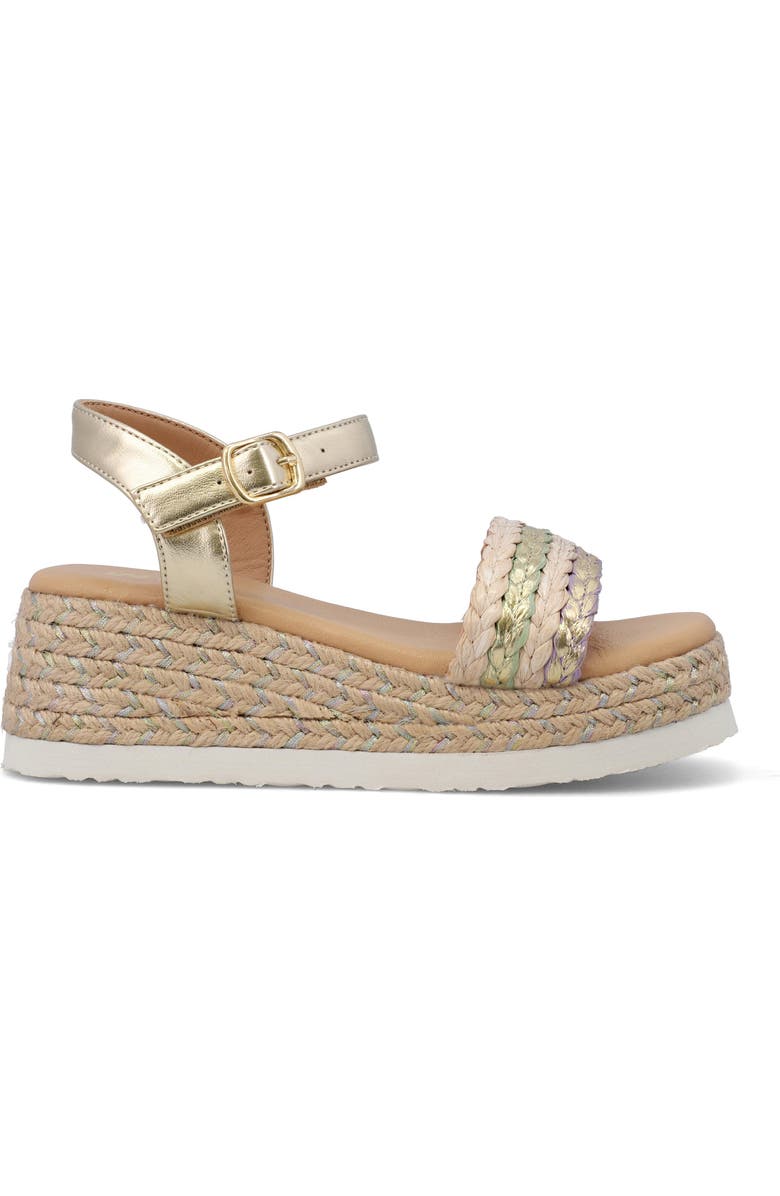 MIA Kids' Zhara Espadrille Platform Sandal, Alternate, color,