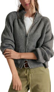Free People WTF On It Full Zip Sweatshirt