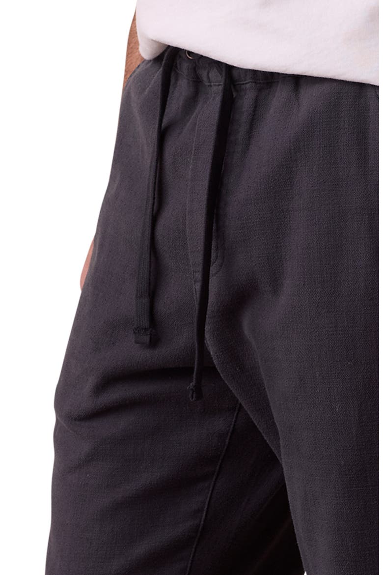 Texstretch Summer Drawstring Stretch Cotton Pants, Alternate, color, STORM