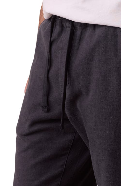 The Normal Brand Texstretch Summer Drawstring Stretch Cotton Pants In Storm