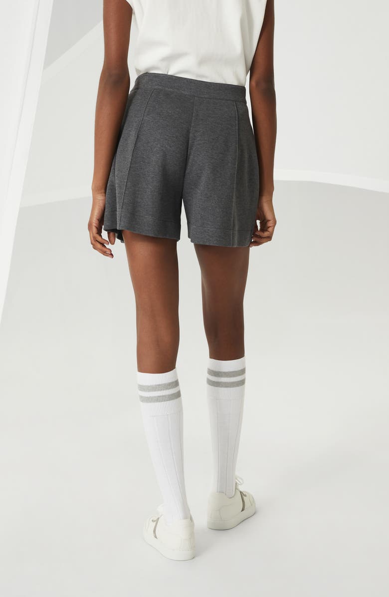 Brunello Cucinelli Pique Baggy shorts, Alternate, color, 