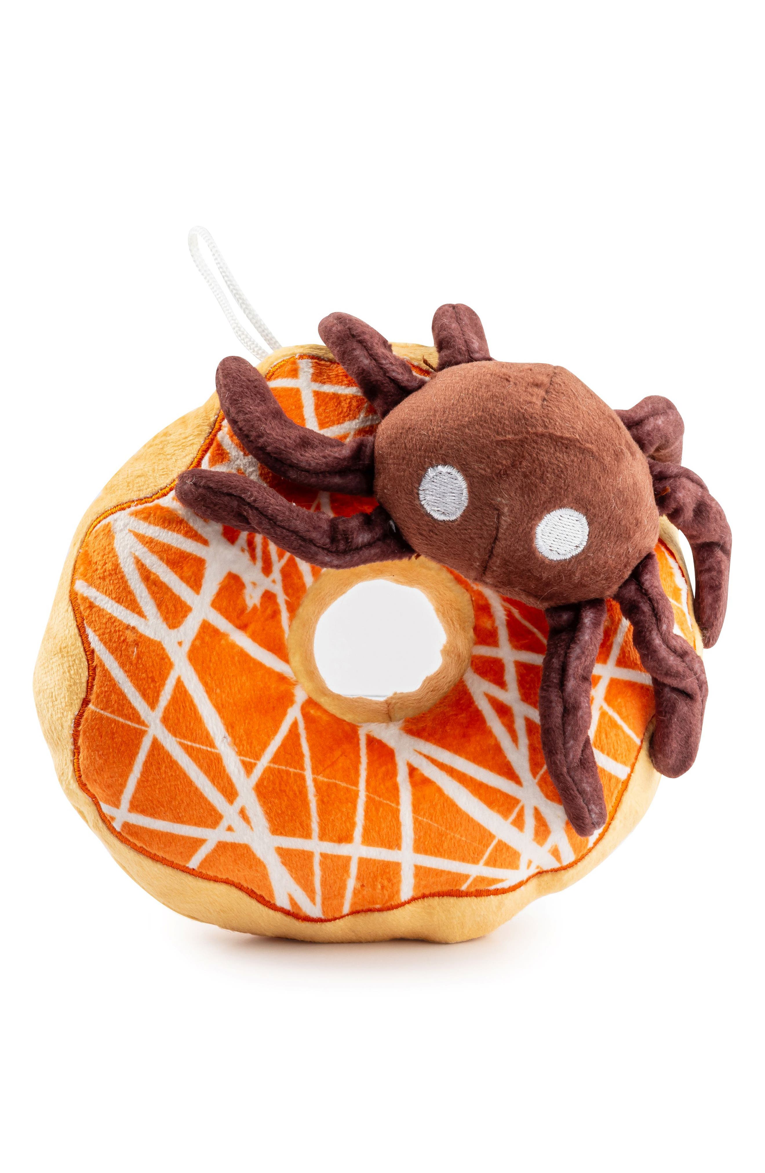 Haute Diggity Dog Spider Donut Dog Toy