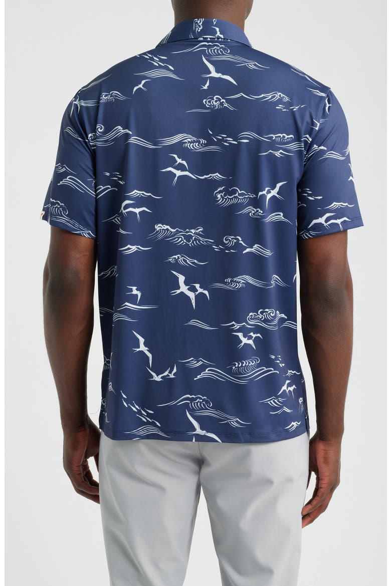 Huakai Brrr° Performance Polo, Alternate, color, NAVY