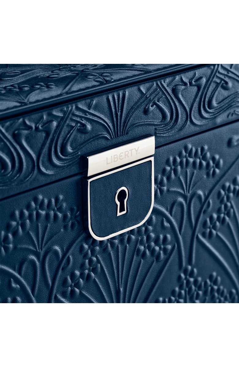 WOLF X LIBERTY Large Jewelry Box, Alternate, color, Navy