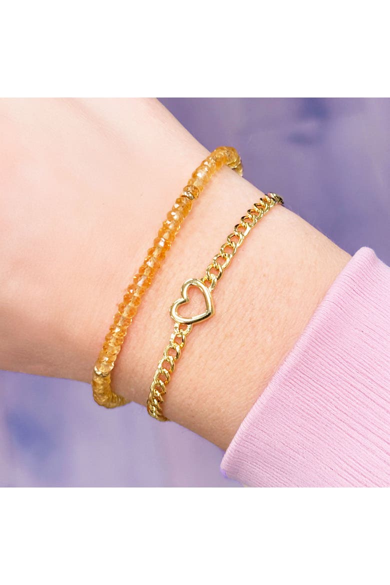 Citrine Bead Bracelet, Alternate, color, Citrine