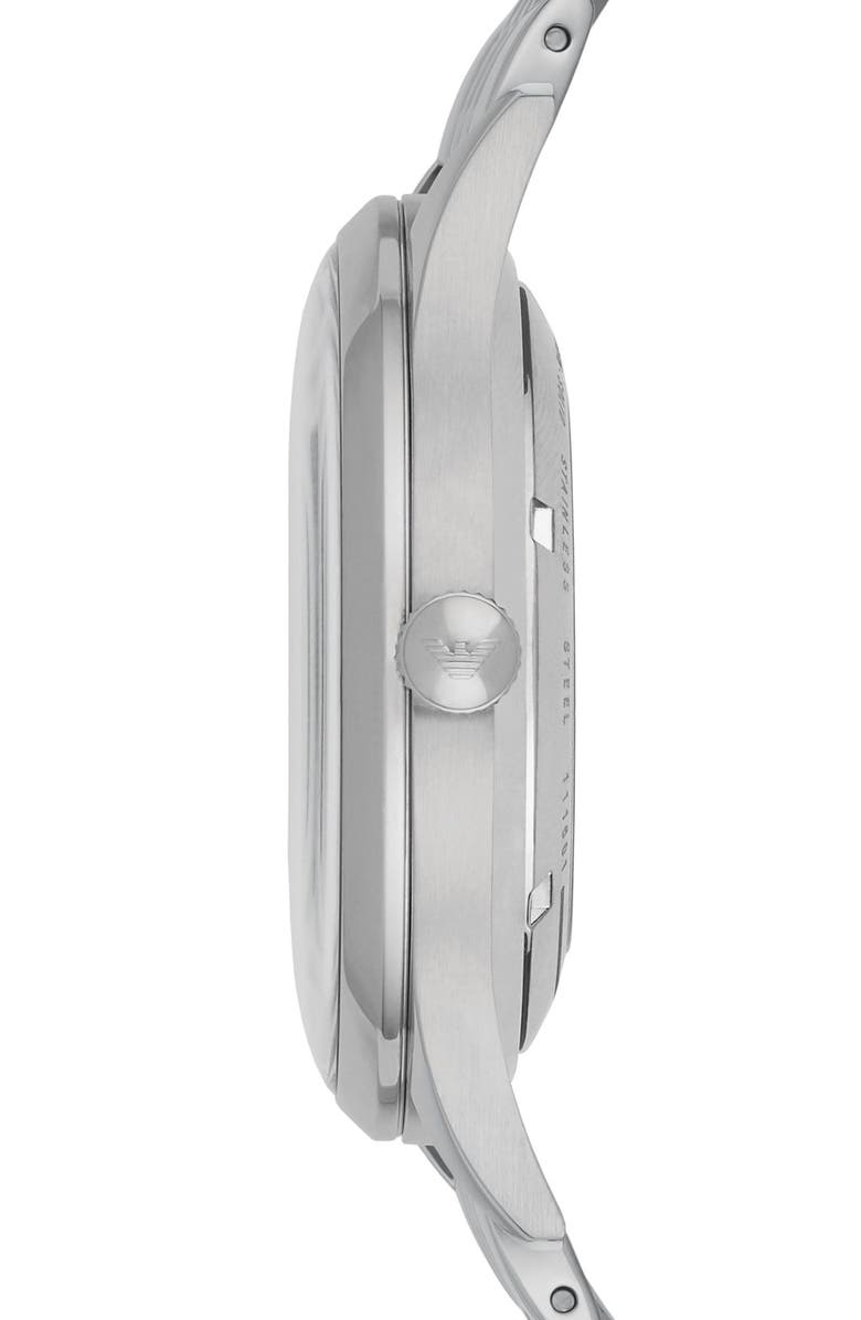 Emporio Armani Skeletal Automatic Bracelet Watch, 43mm, Alternate, color,