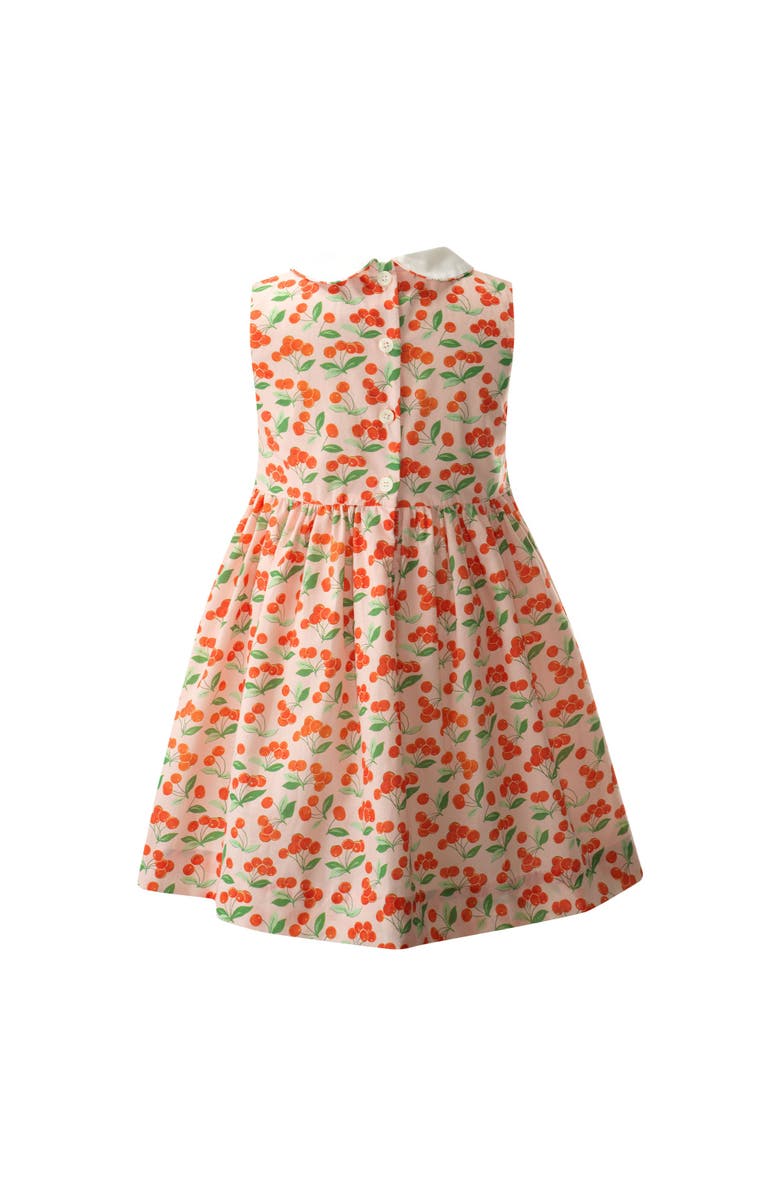 Rachel Riley Cherry Smocked Dress, Alternate, color, 