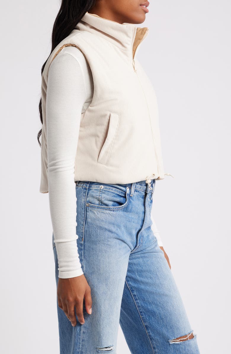 Thread & Supply Reversible Crop Vest, Alternate, color, 