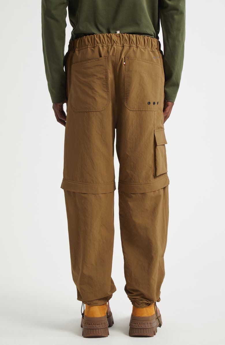 Moncler Ripstop Convertible Cargo Pants, Alternate, color, Urban Chic