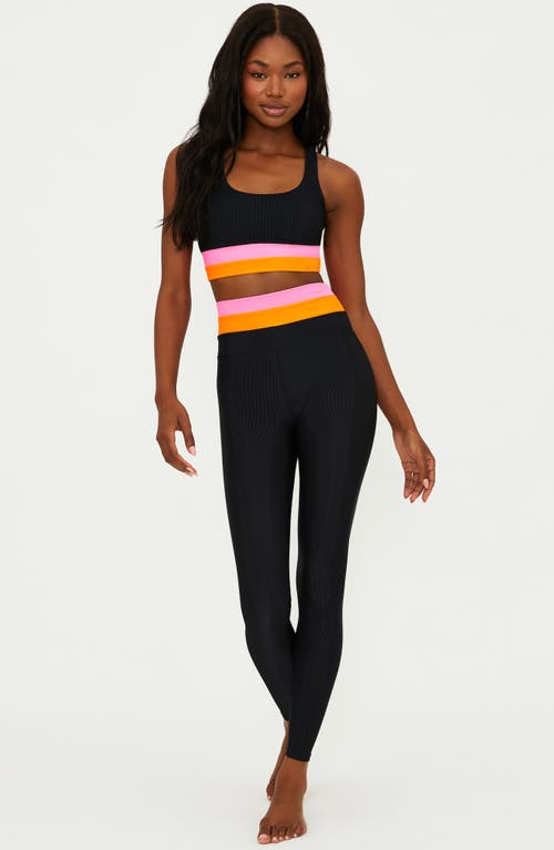 BEACH RIOT BEACH RIOT TRINITY RIBBED LEGGINGS