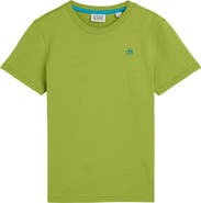 Scotch & Soda Kids' Logo Embroidered Organic Cotton T-Shirt