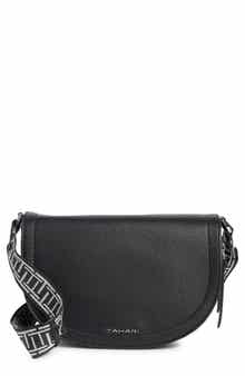 T Tahari Marcy Expandable Crescent Crossbody Bag