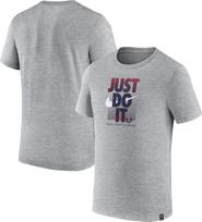 Nike Men's Nike Gray Paris Saint-Germain Just Do It T-Shirt